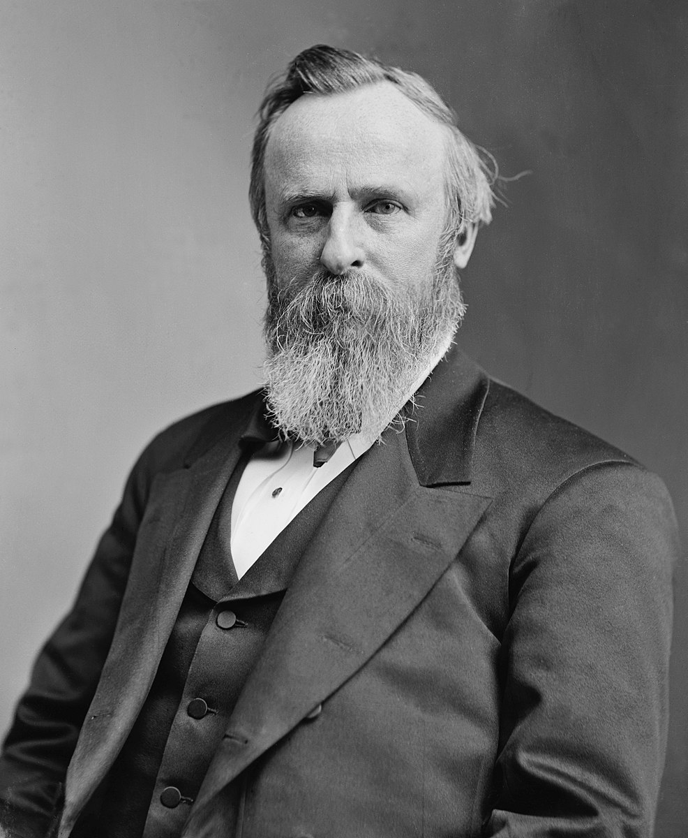 U.S. President Rutherford Hayes