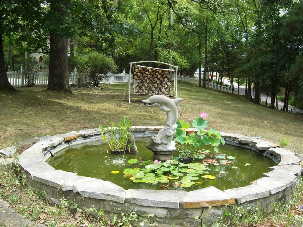 View of fountain